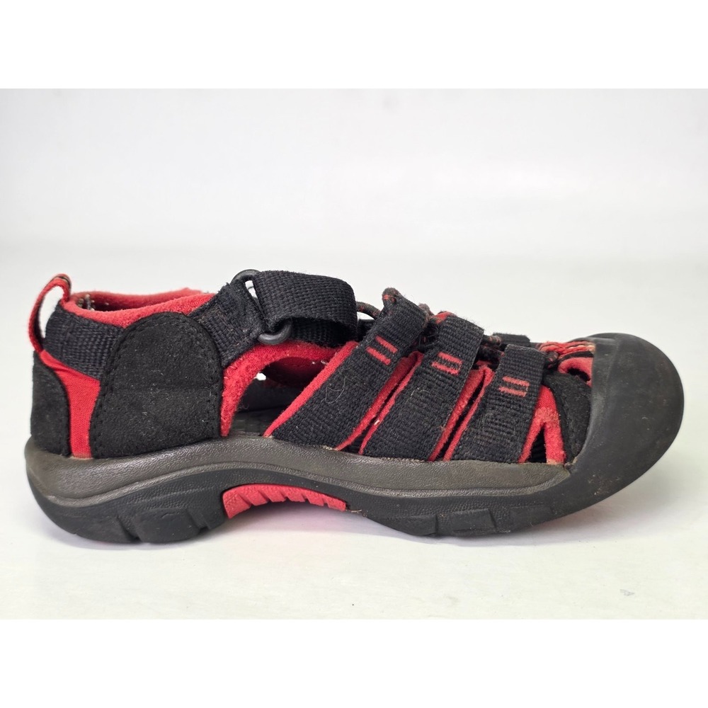 Keen Newport H2 Little Kids Size 12 Black Red Outdoor Water Hiking Sandals - Picture 6 of 9